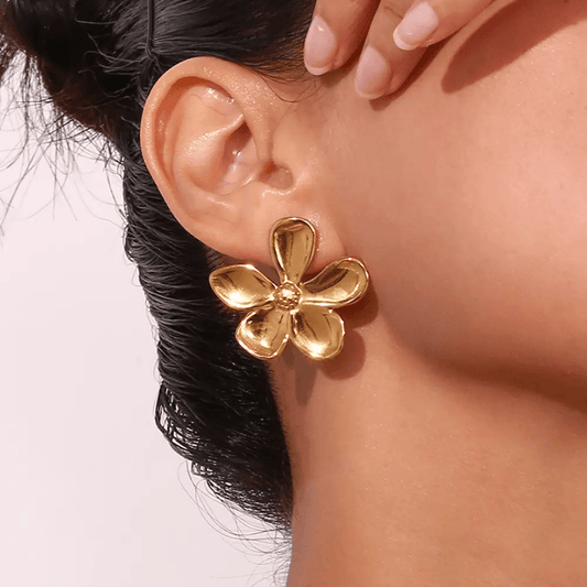 Flower Stud Earrings