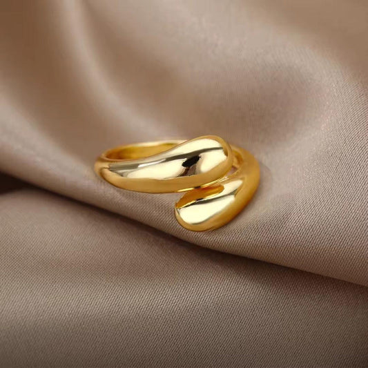 Golden Statement Ring