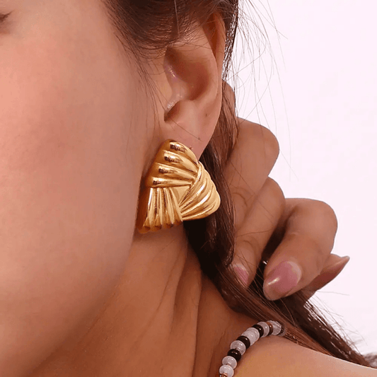 Triangle Stud Earrings