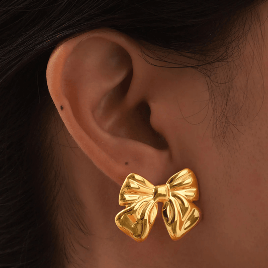 Bow Stud Earrings