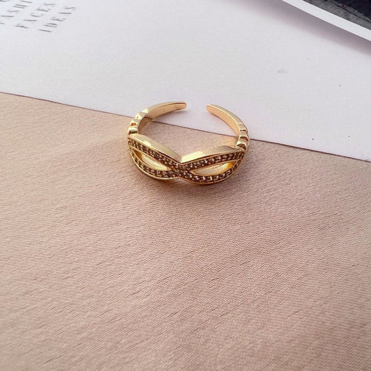 Trendy Infinity Ring