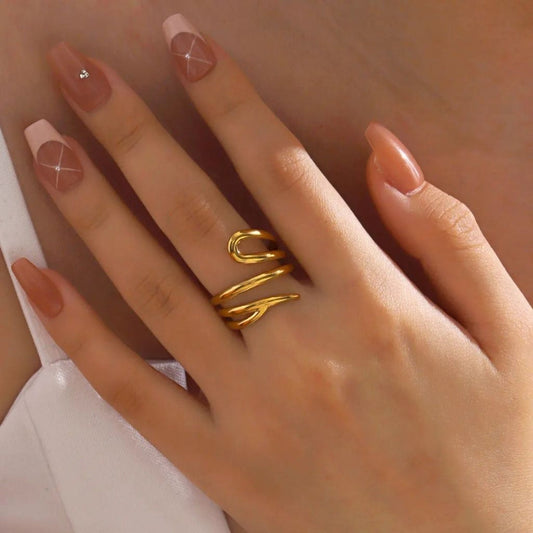 Spiral Wrap Ring