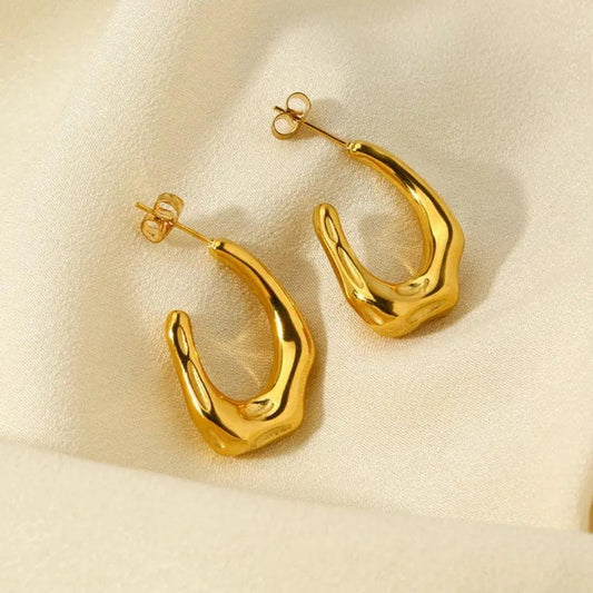 Chunky Hoop Earrings