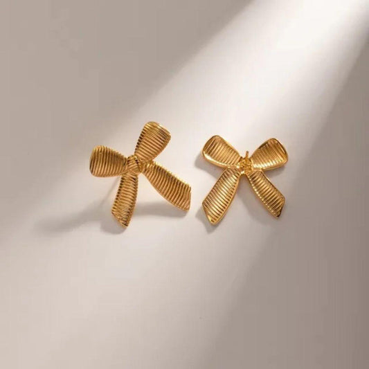 Aesthetic Bow Earrings