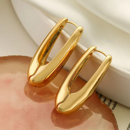 Chunky Hoop Earrings