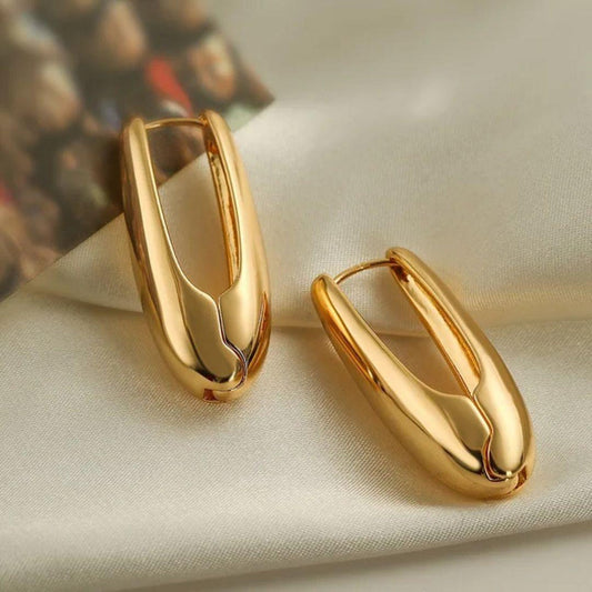 Chunky Hoop Earrings