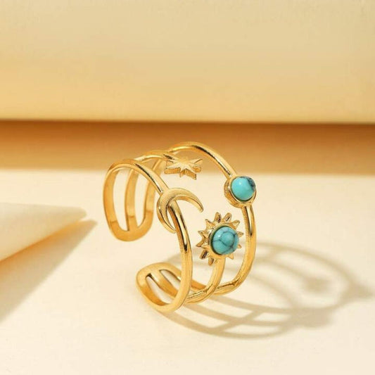 Cosmic Gold Ring