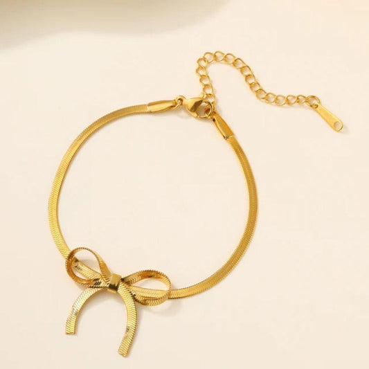 Bow Chain Bracelet